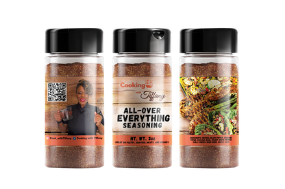 Cooking with Tiffany ALL-OVER EVERYTHING Gourmet Seasoning