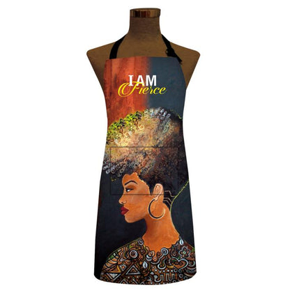 Black Art Ethnic Aprons