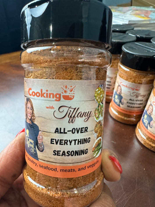 Cooking with Tiffany ALL-OVER EVERYTHING Seasoning