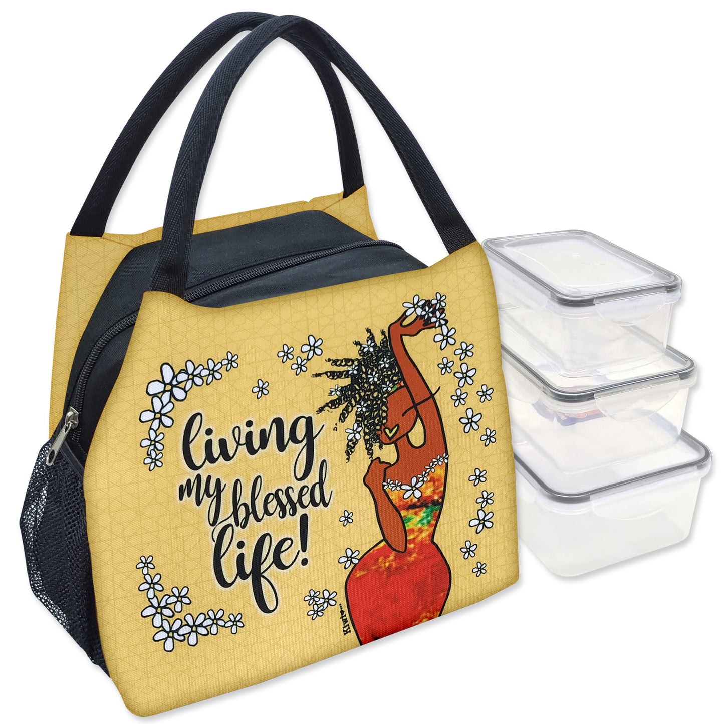 PRE-ORDER: Inspirational African American Art Lunch Bag (2 Designs)