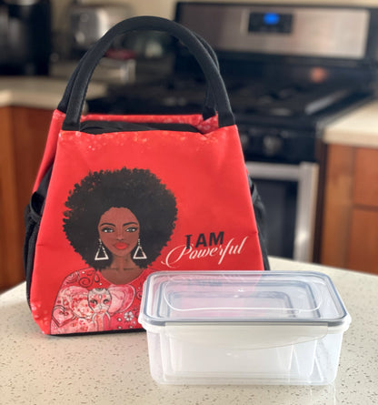 PRE-ORDER: Inspirational African American Art Lunch Bag (2 Designs)