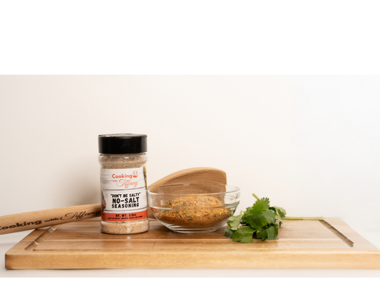 Cooking with Tiffany's Don't Be Salty No Salt Gourmet Seasoning