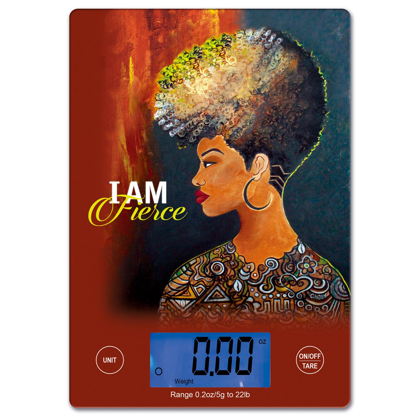 African American Art Kitchen Scales