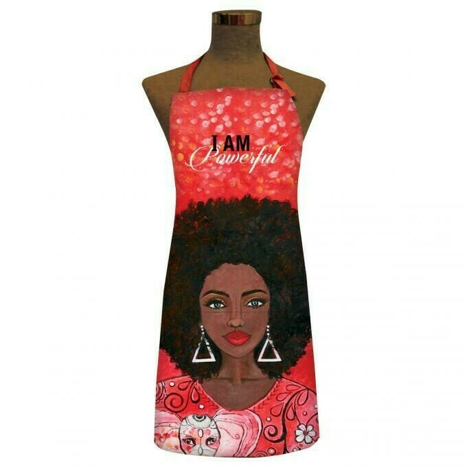 Black Art Ethnic Aprons