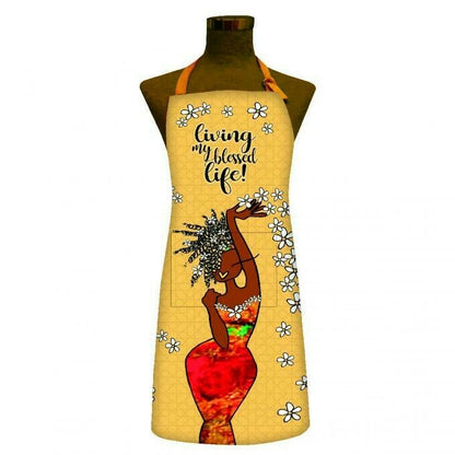 Black Art Ethnic Aprons